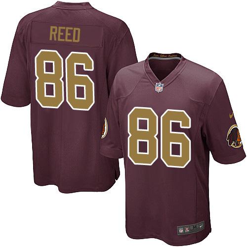 Jordan Reed Washington Commanders burgundy Elite jersey