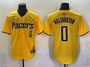 Tyrese Haliburton Indiana Pacers yellow Vapor jersey