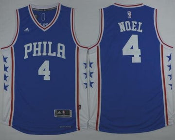 Nerlens Noel Philadelphia 76ers blue jersey
