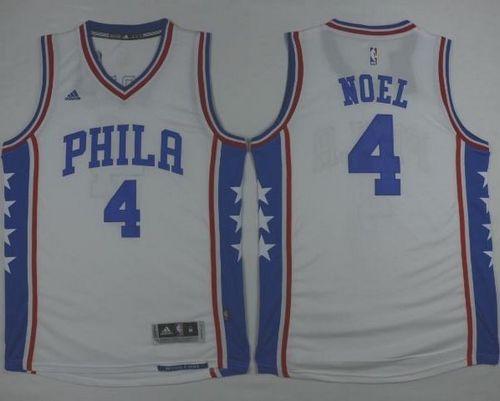 Nerlens Noel Philadelphia 76ers white jersey