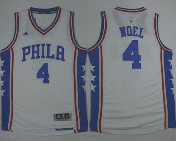 Nerlens Noel Philadelphia 76ers white jersey
