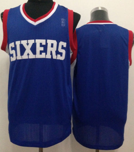 Custom Philadelphia 76ers blue jersey