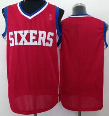 Custom Philadelphia 76ers red jersey