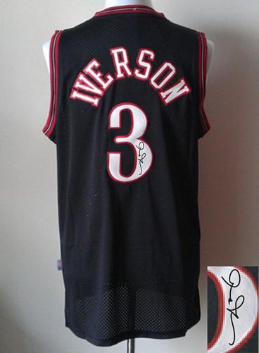 Autographed black jersey