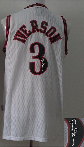 Autographed white jersey