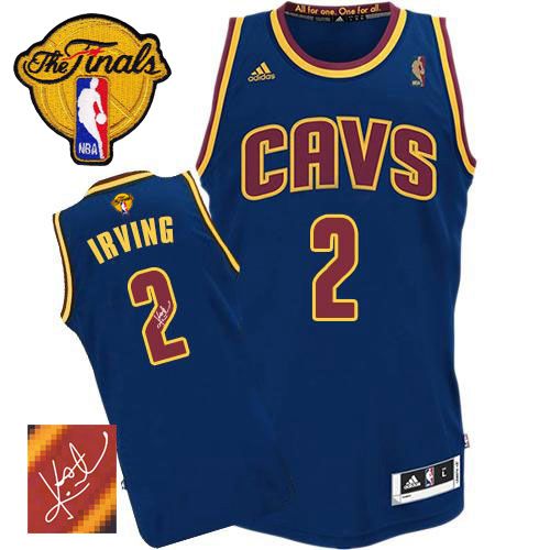 Autographed Cavaliers navy jersey