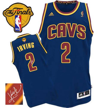 Autographed Cavaliers navy jersey