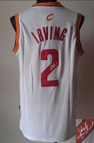 Autographed Cavaliers white jersey