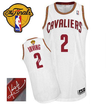 Autographed Cavaliers white jersey