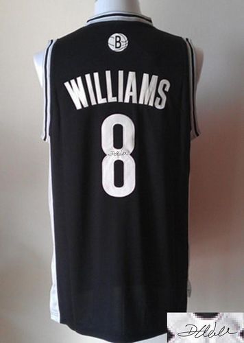 Autographed Nets black jersey