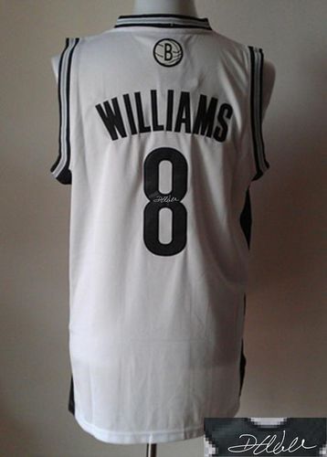 Autographed Nets white jersey