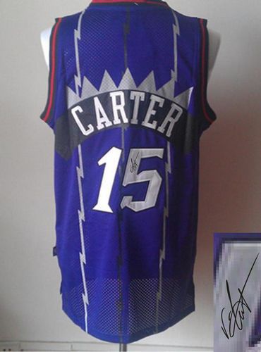Autographed Raptors purple jersey
