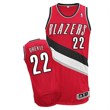 Clyde Drexler Portland Trail Blazers red jersey