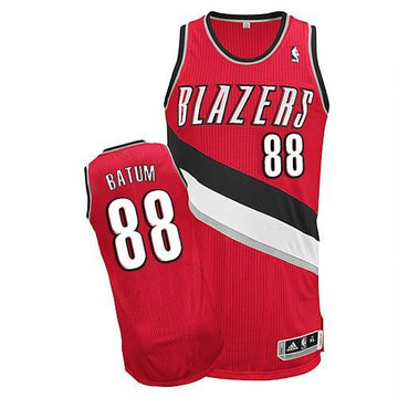 Nicolas Batum Portland Trail Blazers red jersey