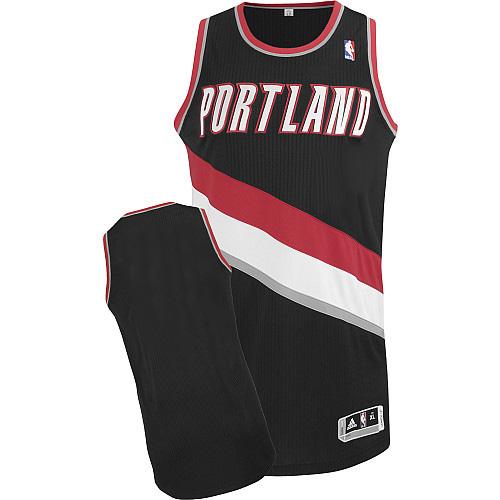 Custom Portland Trail Blazers black jersey