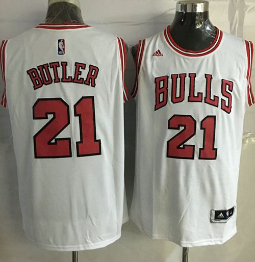 Jimmy Butler Chicago Bulls white jersey