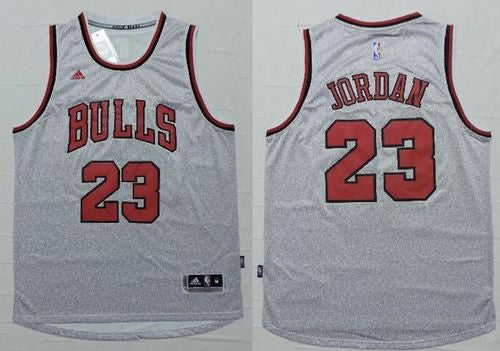 Michael Jordan Chicago Bulls grey jersey