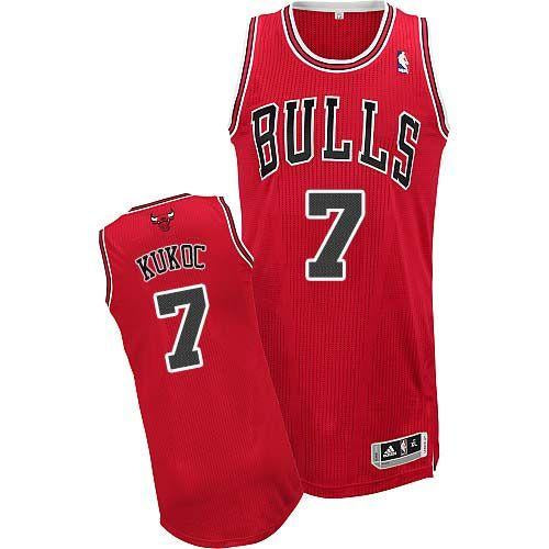 Tony Kukoc Chicago Bulls red jersey