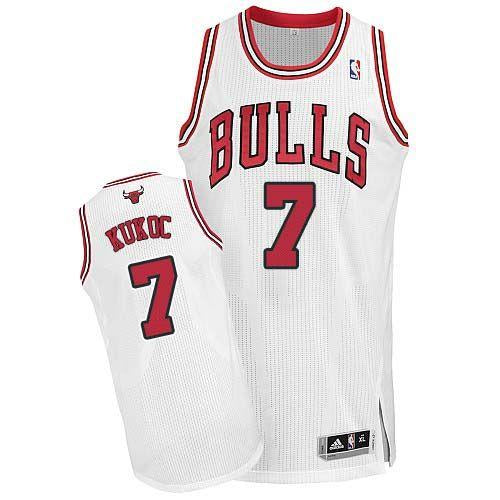 Tony Kukoc Chicago Bulls white jersey