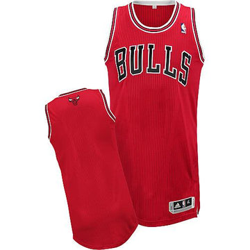 Custom Chicago Bulls red jersey