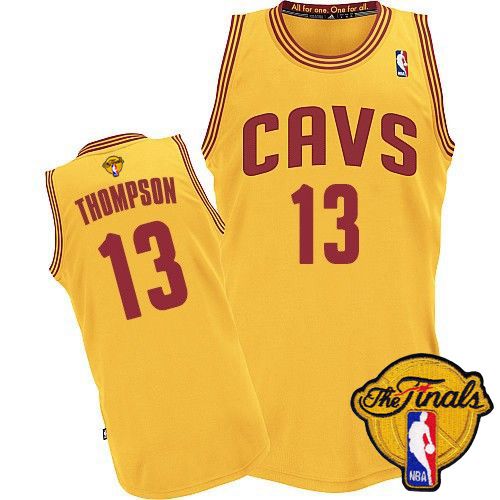 Tristan Thompson Cleveland Cavaliers yellow jersey