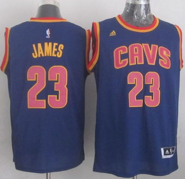 LeBron James Cleveland Cavaliers navy jersey