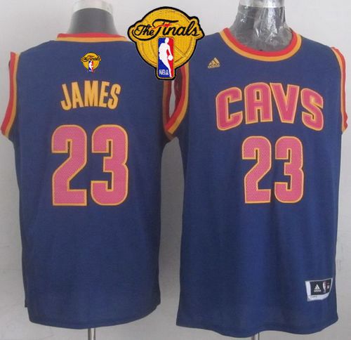 LeBron James Cleveland Cavaliers navy jersey