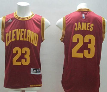 LeBron James Cleveland Cavaliers red Road jersey