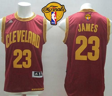 LeBron James Cleveland Cavaliers red Road jersey