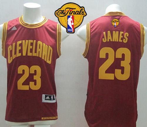 LeBron James Cleveland Cavaliers red Road jersey