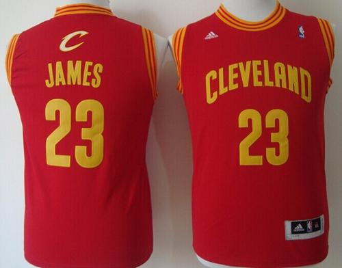 LeBron James Cleveland Cavaliers red jersey