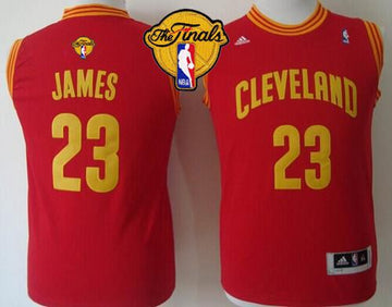 LeBron James Cleveland Cavaliers red jersey