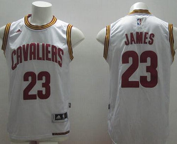 LeBron James Cleveland Cavaliers white Home jersey
