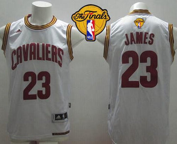 LeBron James Cleveland Cavaliers white Home jersey