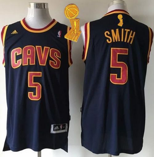 JR Smith Cleveland Cavaliers navy jersey