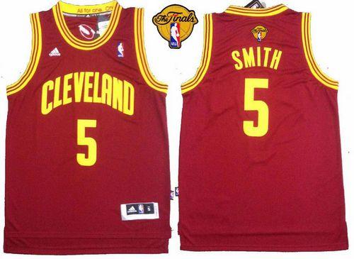 JR Smith Cleveland Cavaliers red jersey