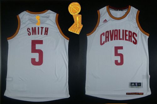 JR Smith Cleveland Cavaliers white jersey