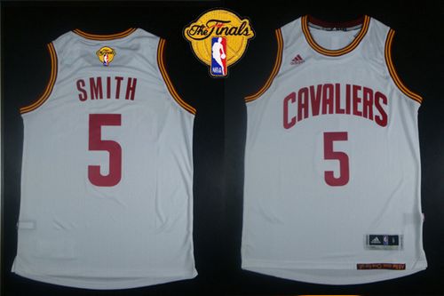 JR Smith Cleveland Cavaliers white jersey