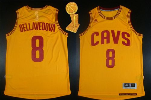 Matthew Dellavedova Cleveland Cavaliers gold jersey