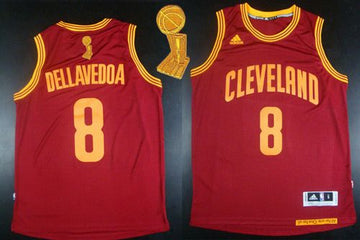 Matthew Dellavedova Cleveland Cavaliers red jersey