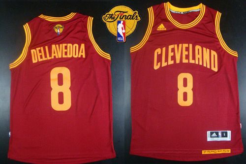 Matthew Dellavedova Cleveland Cavaliers red jersey