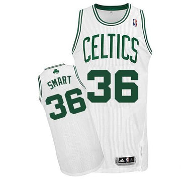 Marcus Smart Boston Celtics white jersey