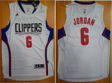 DeAndre Jordan Los Angeles Clippers white jersey