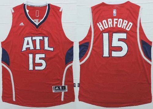 Al Horford Atlanta Hawks red jersey