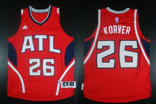 Kyle Korver Atlanta Hawks red jersey