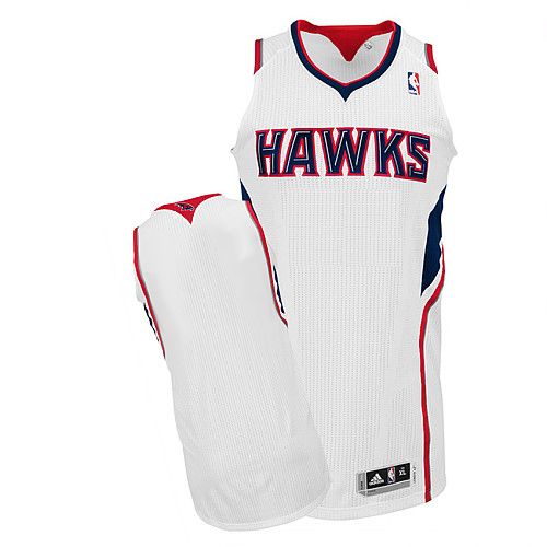Custom Atlanta Hawks white jersey