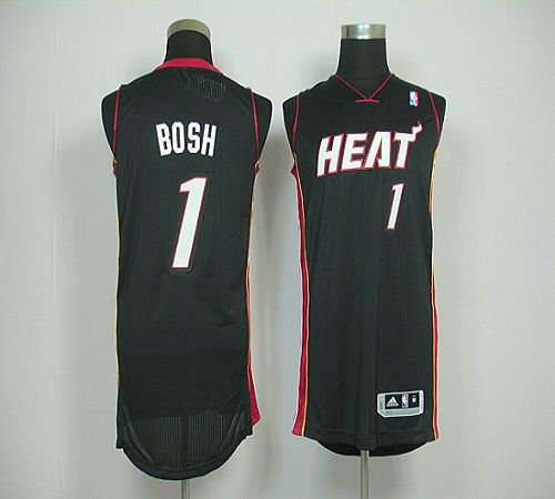 Chris Bosh Miami Heat black jersey
