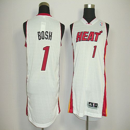 Chris Bosh Miami Heat white jersey