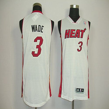 Dwyane Wade Miami Heat white jersey