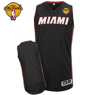 Custom Miami Heat black jersey